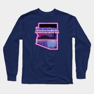 Arizona (80s Retro Style) Long Sleeve T-Shirt